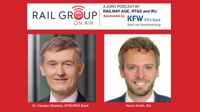 Teaser picture Rail Group on Air with a picture of Carsten Wiebers and Kevin Smith