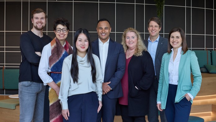 Group picture of a team