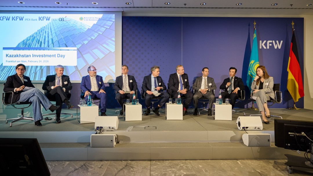 Paneldiskussion beim Kazakhstan Investment Day