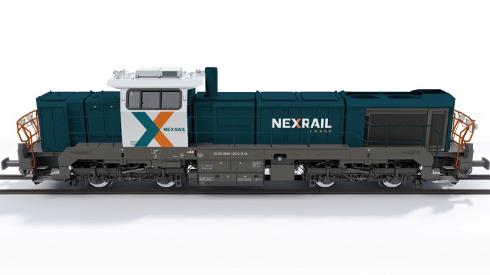 Lokomotive mit Nexrail Design