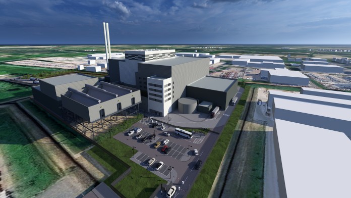 Visualisierung einer thermischen Abfallbehandlungsanlage