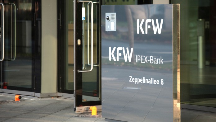 Eingangsbereich der KfW IPEX-Bank